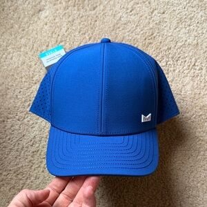 Blue Melin Small Hydro A-Game with white logo